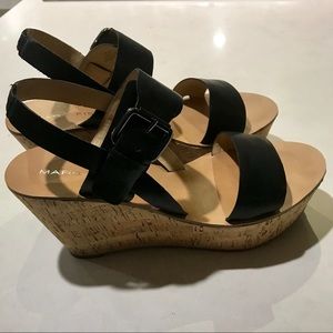 New Marc Fischer MForalie Platform Sandals